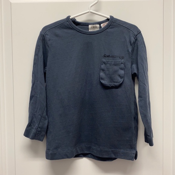 Zara Baby Long Sleeve T sz 3-4